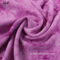 100% Viscose Challis &amp; Poplin Tie Dyed Fabric for Dresses
